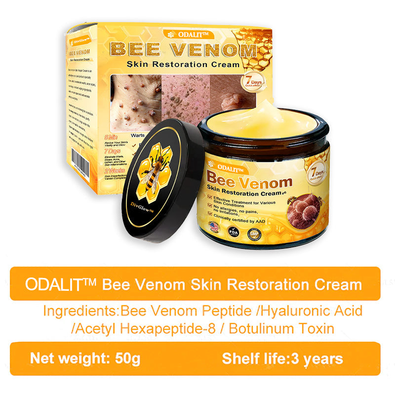 Made and Shipped from USA ✨ ODALIT® Bee Venom Skin Restoration Cream ⏰ LAST DAY 80% OFF💌