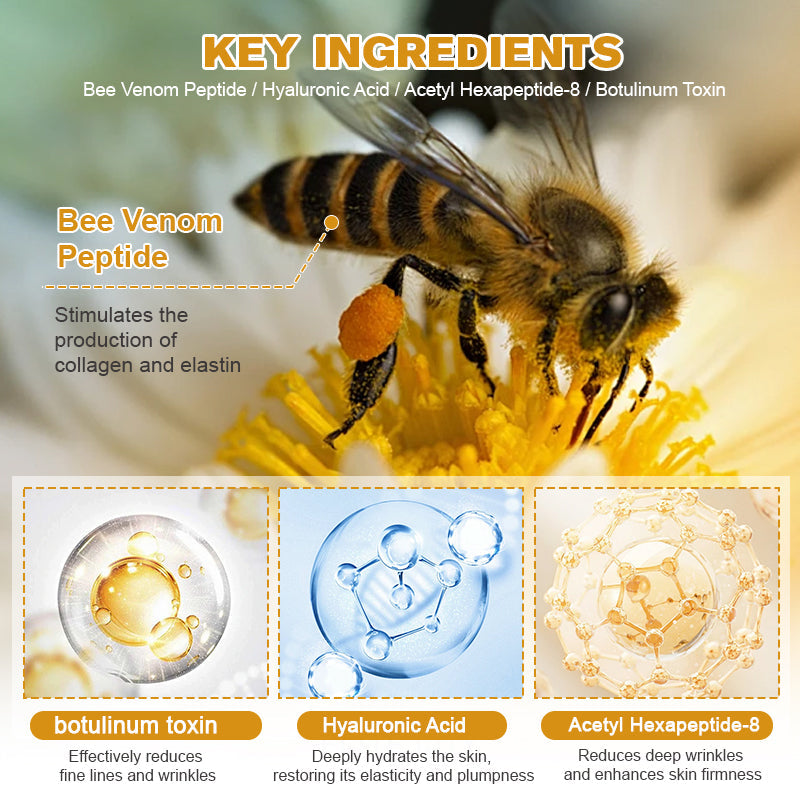 (Made and Shipped from USA) 🧑⚕️NEGUSY® Botox Bee Venom Wrinkle Removal Cream