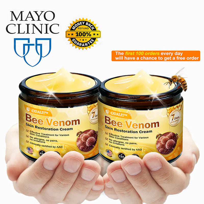Made and Shipped from USA ✨ ODALIT® Bee Venom Skin Restoration Cream ⏰ LAST DAY 80% OFF💌
