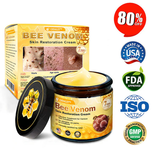 Made and Shipped from USA ✨ ODALIT® Bee Venom Skin Restoration Cream ⏰ LAST DAY 80% OFF💌
