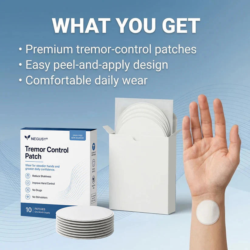 50% OFF🏆 LAST DAY SALE!  NEGUSY® Tremor Control Patch