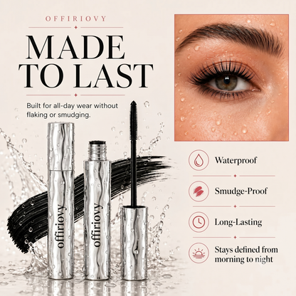LAST DAY - BUY 1 GET 1 FREE💜Waterproof Curling & Lengthening Mascara