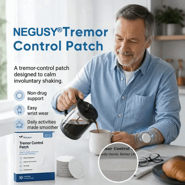 50% OFF🏆 LAST DAY SALE!  NEGUSY® Tremor Control Patch