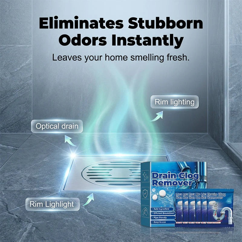 📢📢 BUY 2 GET 1 FREE （36 pcs）⏰ Effervescent Drain Clog Remover Tablets 🫧🧼